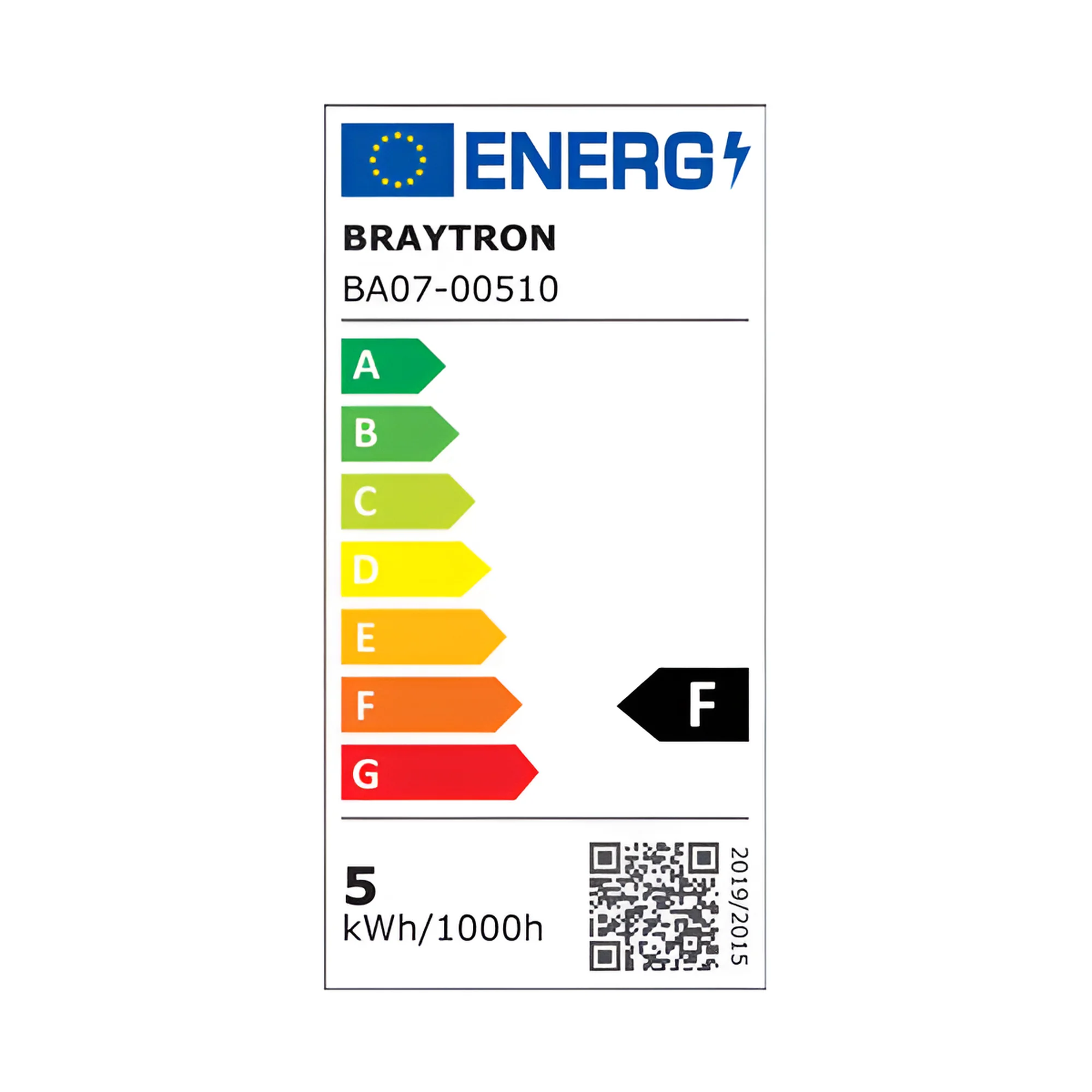 LED sijalica sveća uvijena 5W E14 3000K toplo belo Braytron Advance - Slika 4