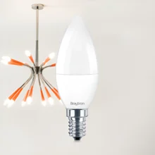 LED sijalica sveća 5W E14 6500K hladno belo Braytron Advance