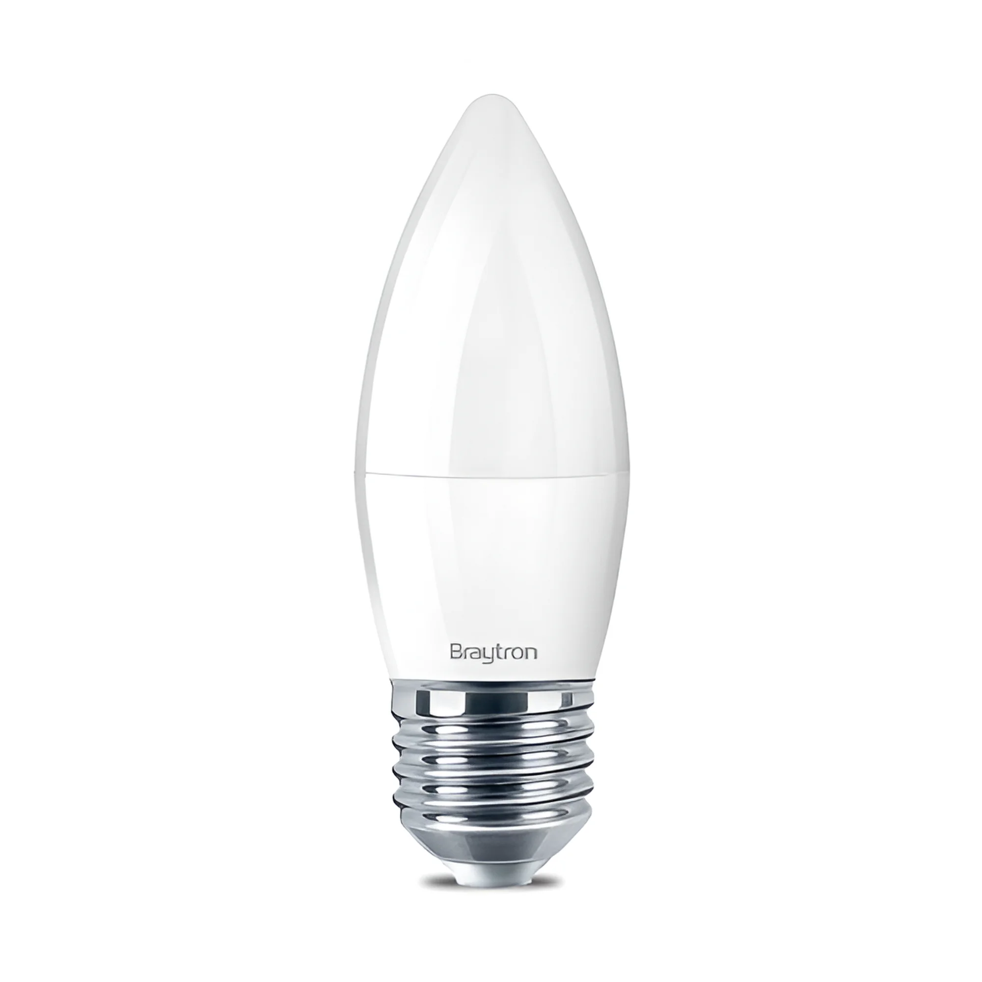 LED sijalica sveća 5W E27 3000K toplo belo Braytron Advance