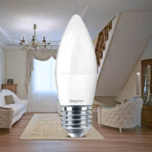 LED sijalica sveća 5W E27 3000K toplo belo Braytron Advance