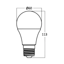 Smart LED sijalica A60 9 W E27 RGBW