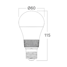 LED sijalica A60 10,5 W E27 CCT 5u1