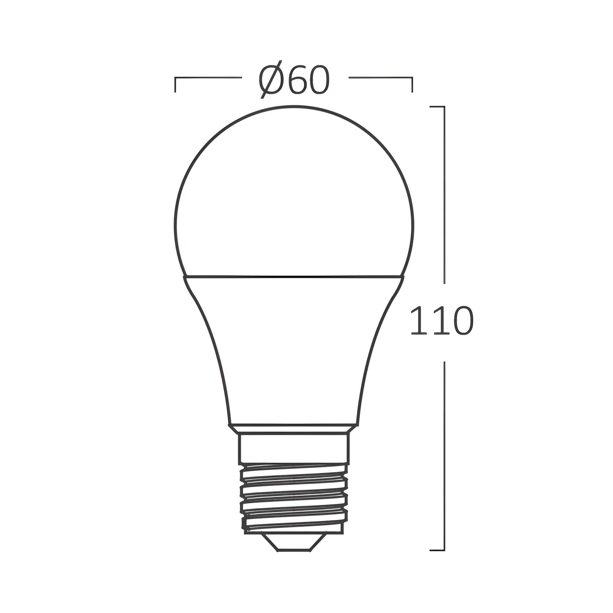 LED sijalica A60 11 W E27 4000K - Slika 3