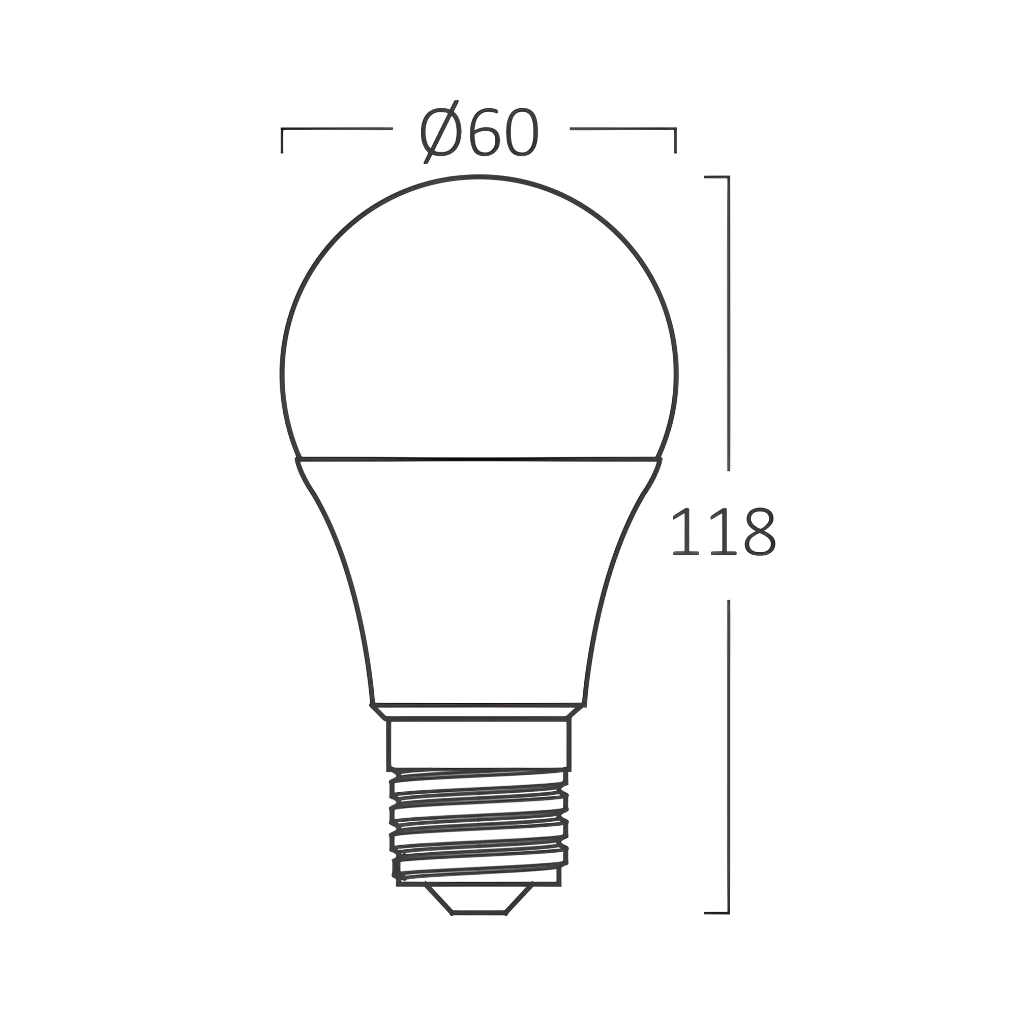 LED sijalica A60 13 W E27 3000K - Slika 3