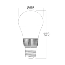 LED sijalica A65 13,5 W E27 CCT 5u1