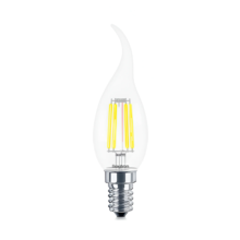 LED filament sijalica sveća uvijena 4W E14 providna 3000K Braytron Advance