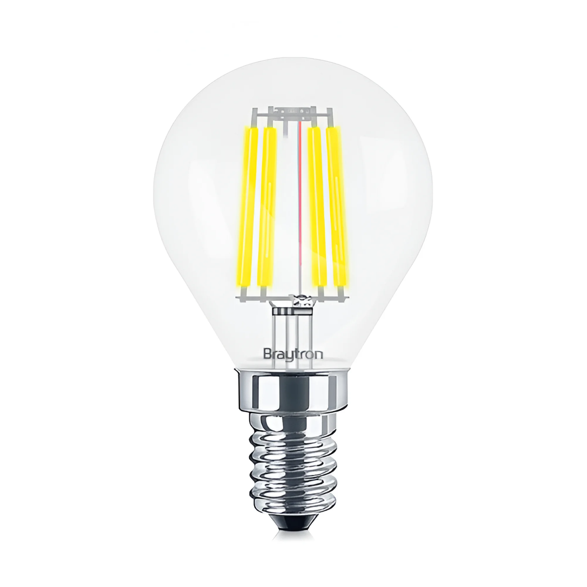 LED filament sijalica mini kugla 4W E14 providna 3000K Braytron Advance