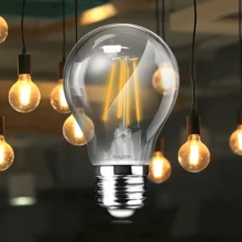 LED filament sijalica A60 dimabilna 8W E27 providna 3000K Braytron Advance