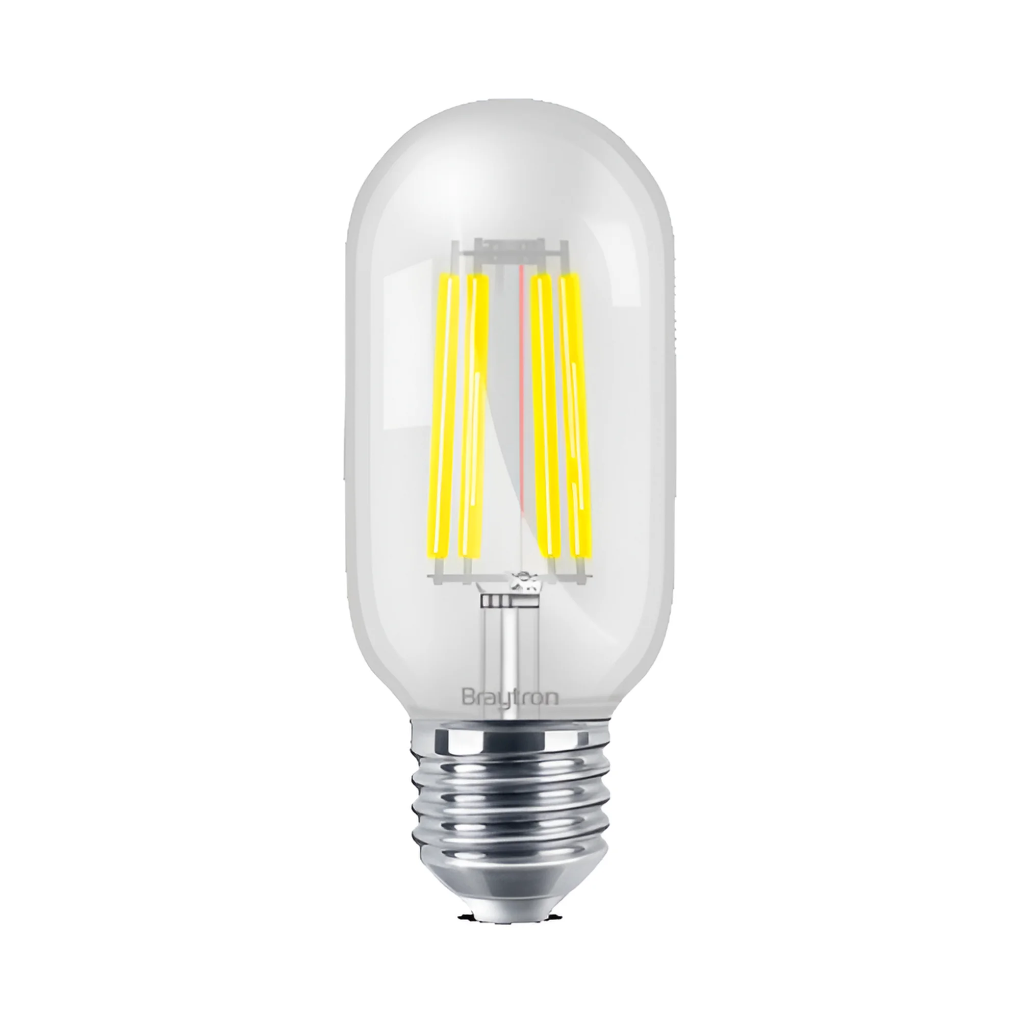 LED filament sijalica T45 cev 4W E27 providna 3000K Braytron Advance