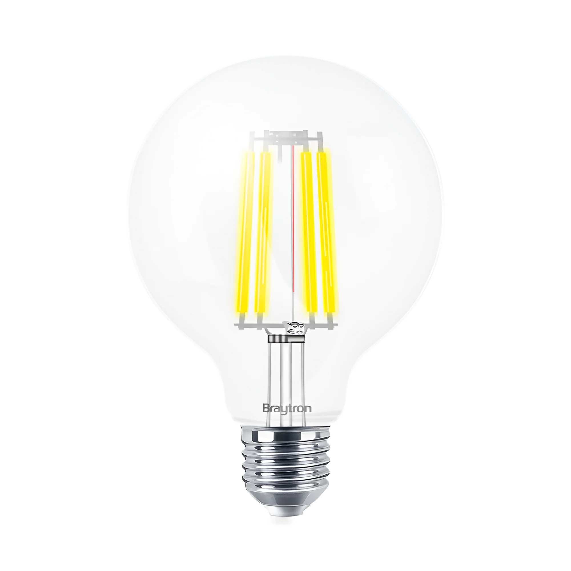 LED filament sijalica globus G95 dimabilna 8W E27 providna 3000K Braytron Advance