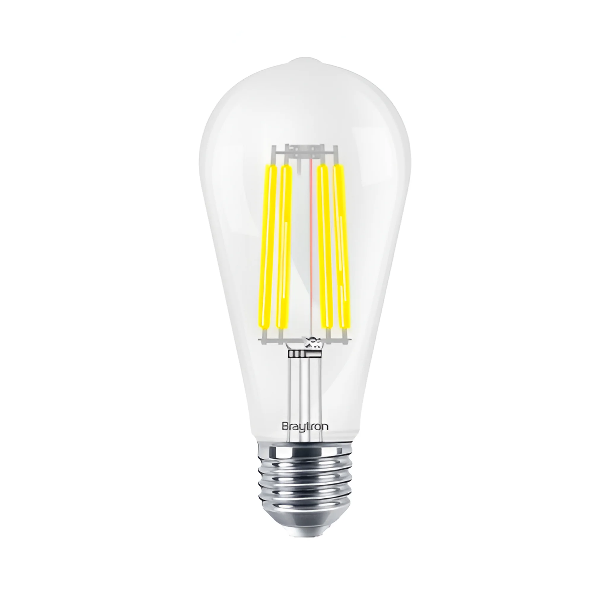 LED filament sijalica ST64 7W E27 providna 3000K Braytron Advance