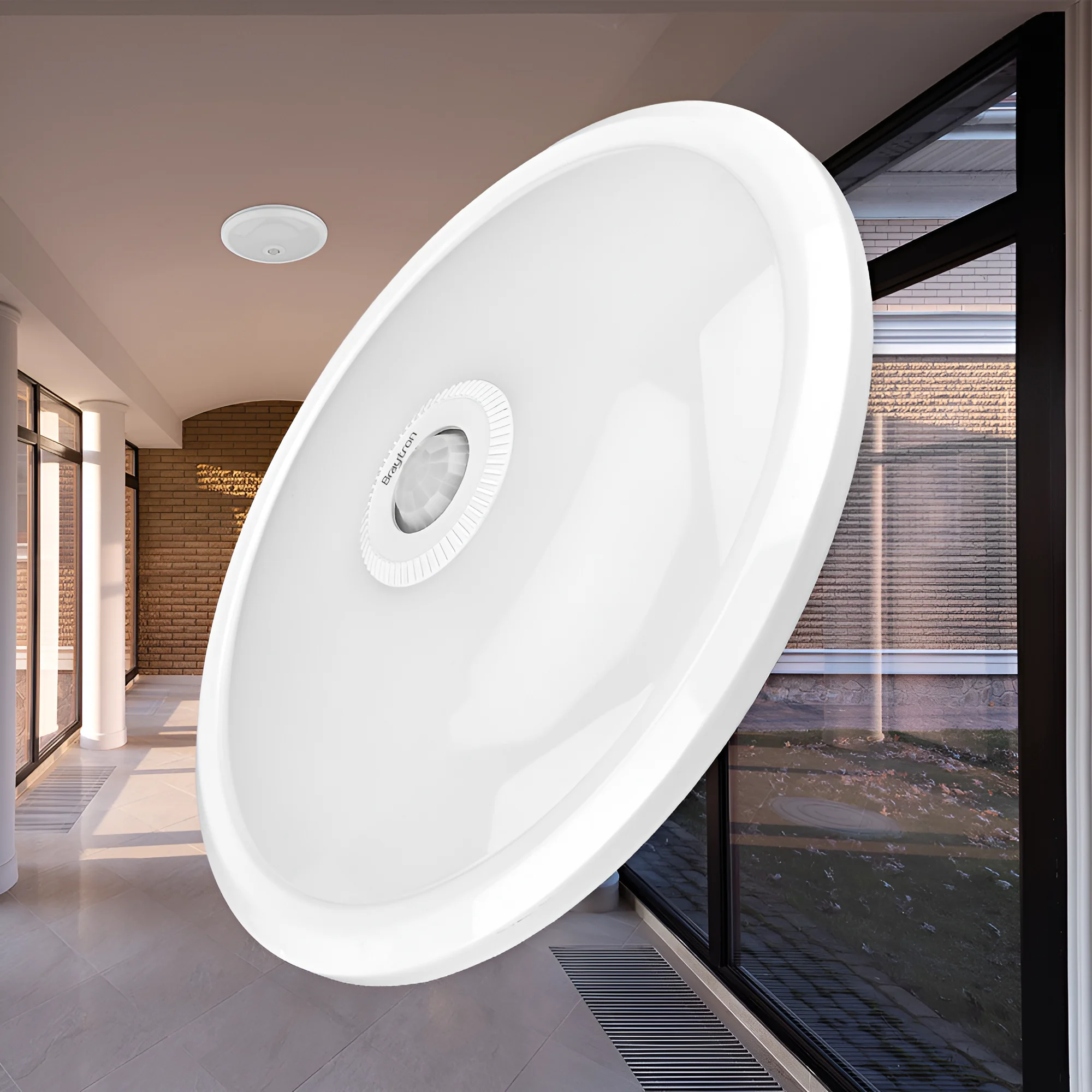 LED plafonjera 15W 3000K sa senzorom Braytron Sensa