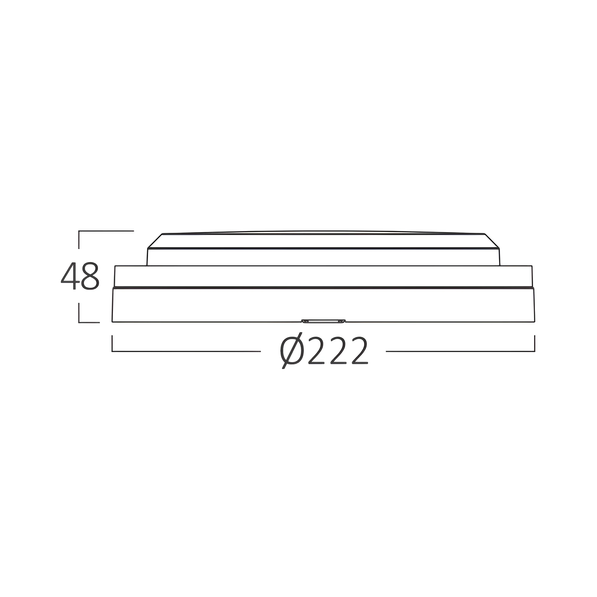 LED brodska svetiljka okrugla 18W CCT sa senzorom bela IP65 Braytron Bulkhead - Слика 6