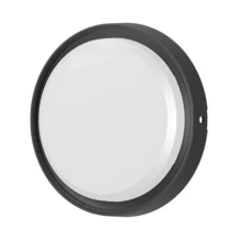 LED brodska svetiljka okrugla 18W CCT sa senzorom crna IP65 Braytron Bulkhead