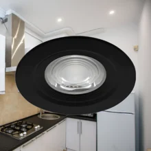 LED spot svetiljka okrugla 7W crna CCT IP54 Braytron SpotLED G3