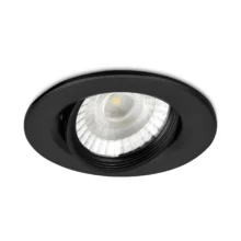 LED spot svetiljka okrugla 3W crna 3000K IP20 Braytron SpotLED G1