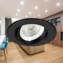 LED spot svetiljka okrugla 3W crna CCT IP20 Braytron SpotLED G1