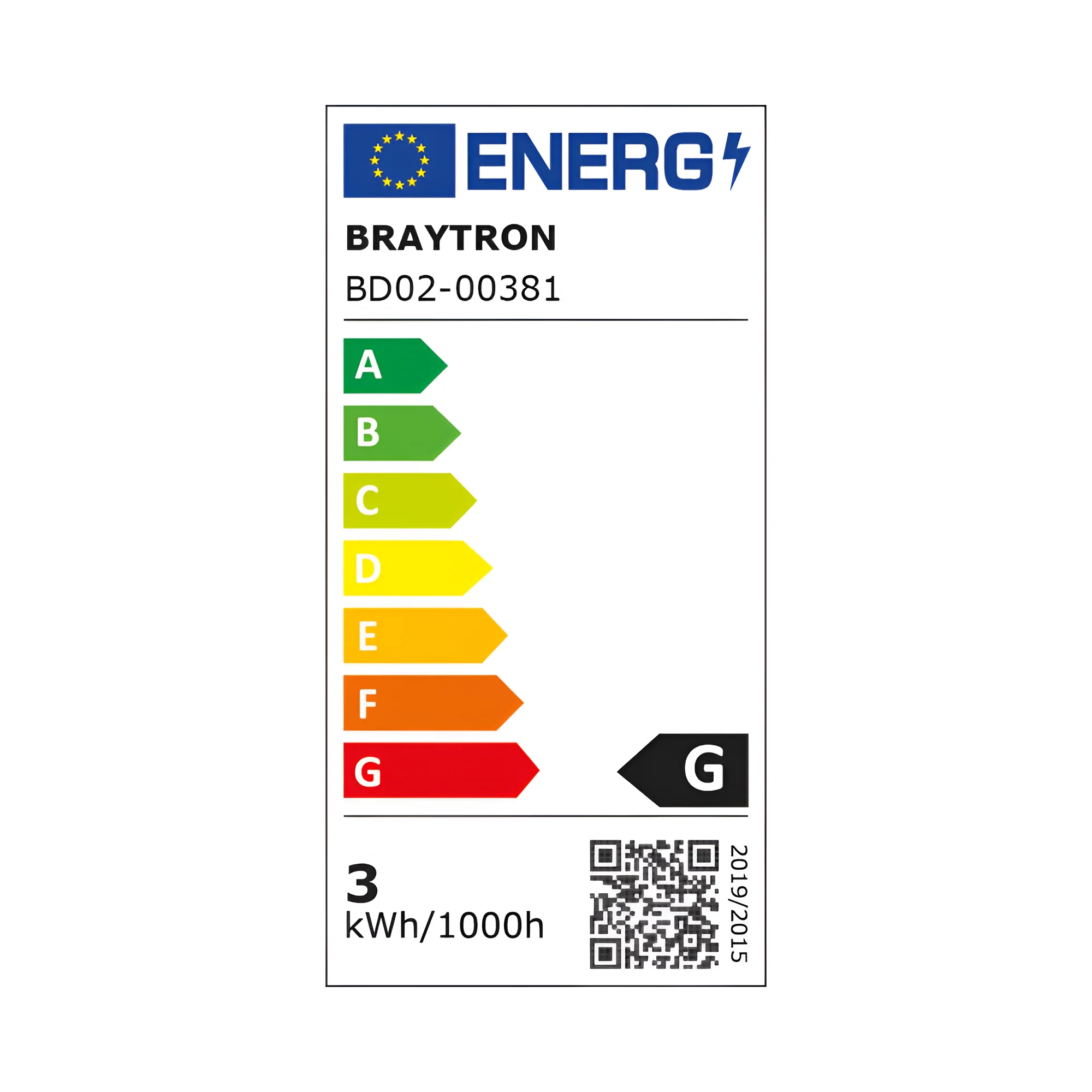 LED spot svetiljka okrugla 3W crna CCT IP20 Braytron SpotLED G1 - Слика 7