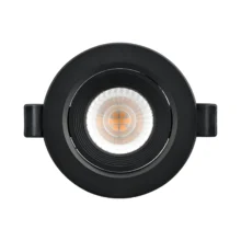 LED spot svetiljka okrugla 5W crna 3000K IP20 Braytron SpotLED G1