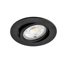 LED spot svetiljka okrugla 7W crna CCT IP20 Braytron SpotLED G3