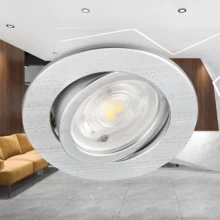 LED spot svetiljka okrugla 7W srebrna CCT IP20 Braytron SpotLED G3