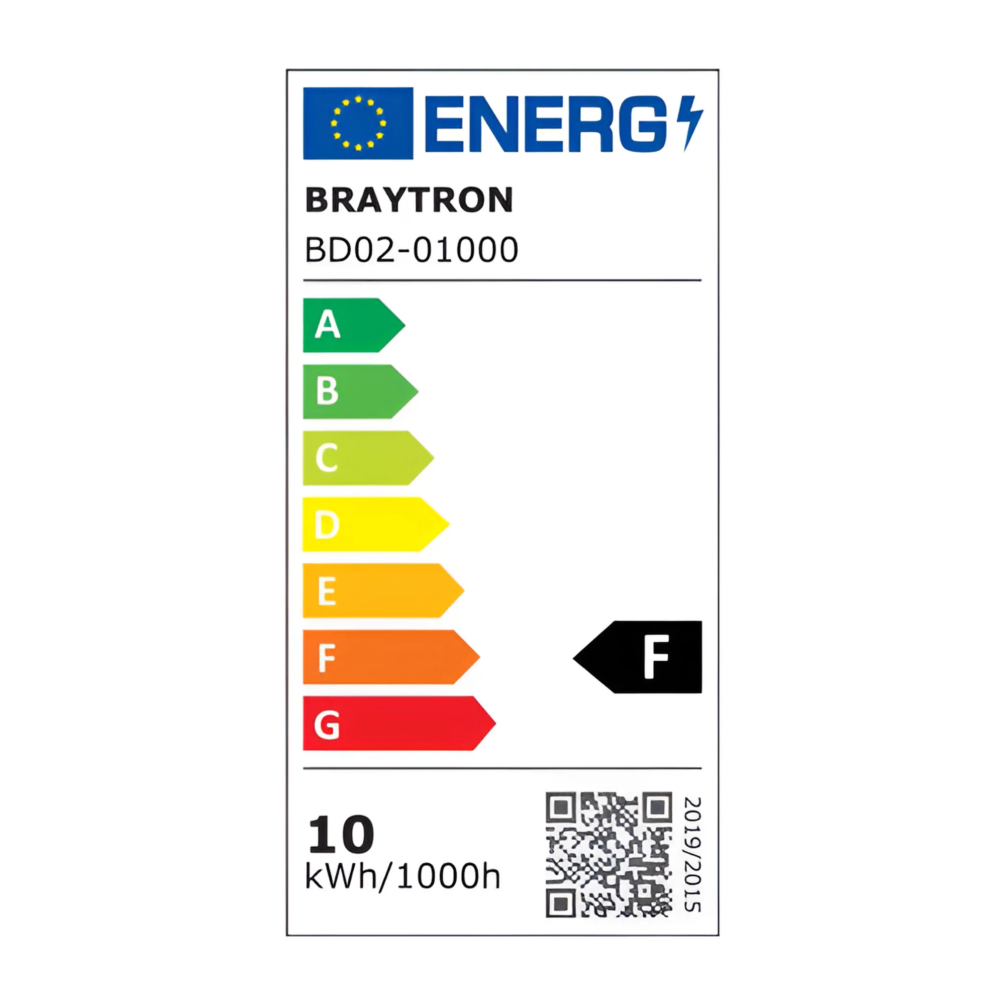 LED spot svetiljka okrugla 10W bela 3000K IP20 Braytron SpotLED G1 - Слика 6