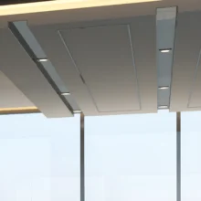 LED spot svetiljka kvadratna 5W bela 3000K IP20 Braytron SpotLED G1
