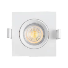 LED spot svetiljka kvadratna 5W bela 6500K IP20 Braytron SpotLED G1