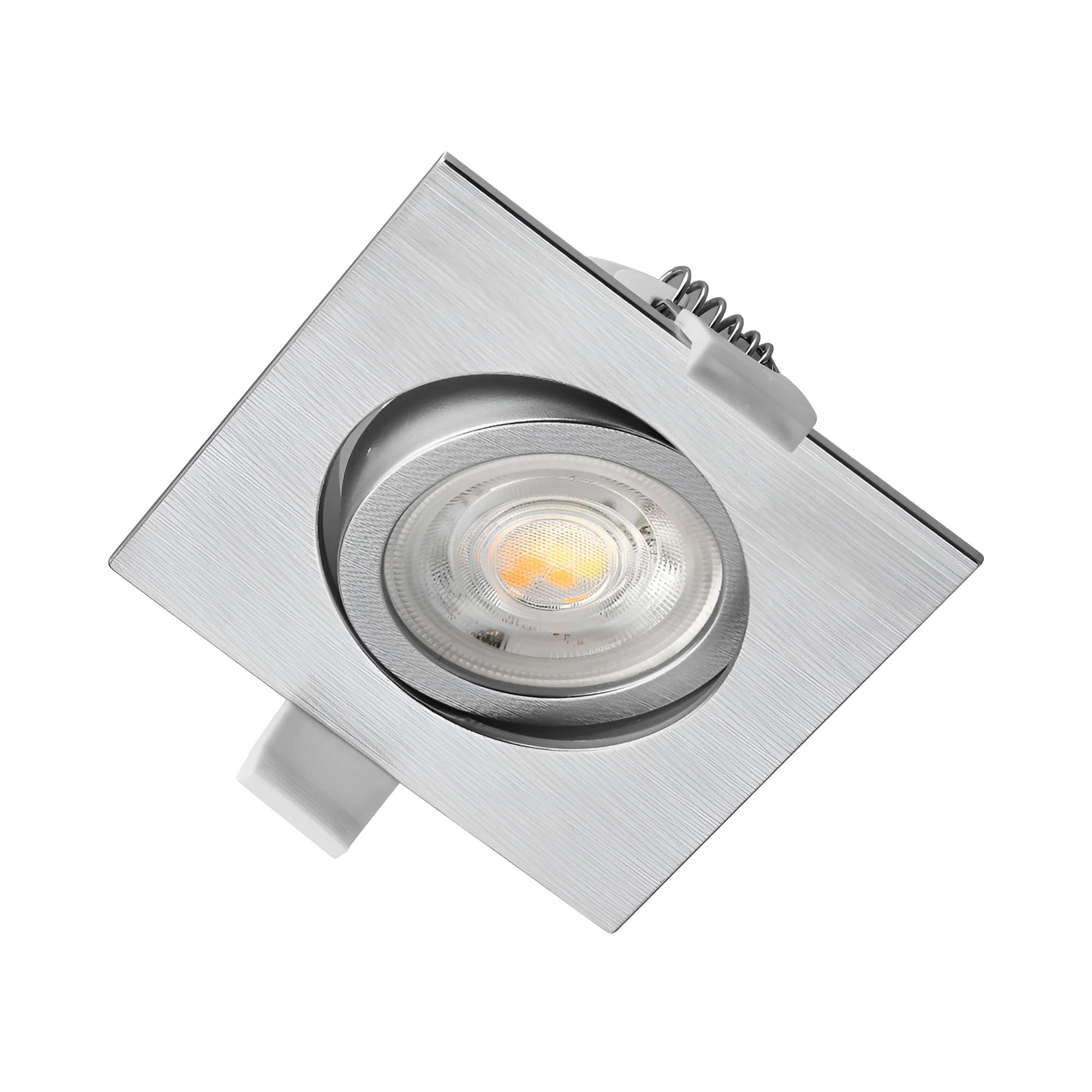 LED spot svetiljka kvadratna 7W srebrna CCT IP20 Braytron SpotLED G3 - Слика 5