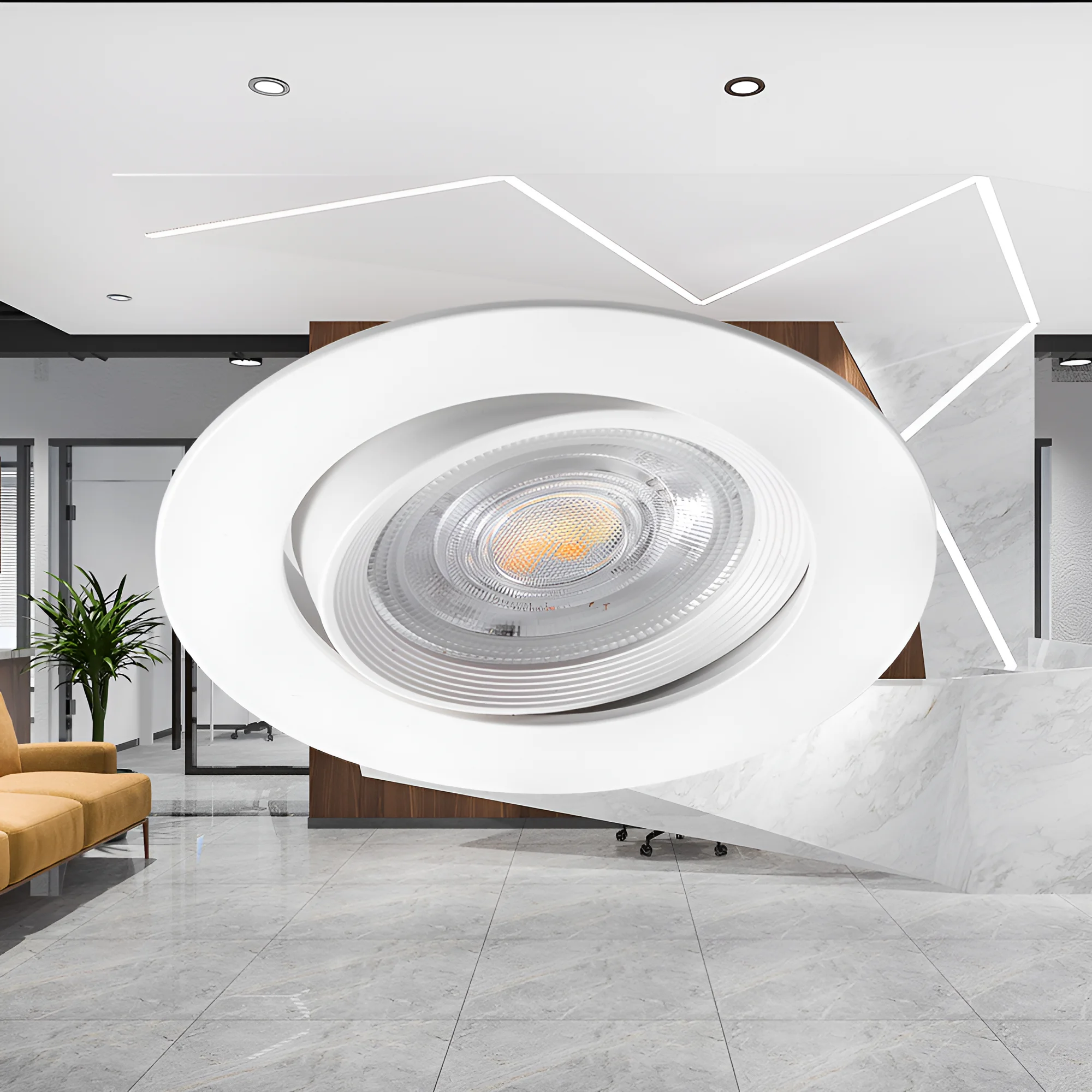 Dimabilna LED spot svetiljka okrugla 7W bela CCT IP20 Braytron SpotLED G3