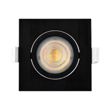 Dimabilna LED spot svetiljka kvadratna 7W crna CCT IP20 Braytron SpotLED G3