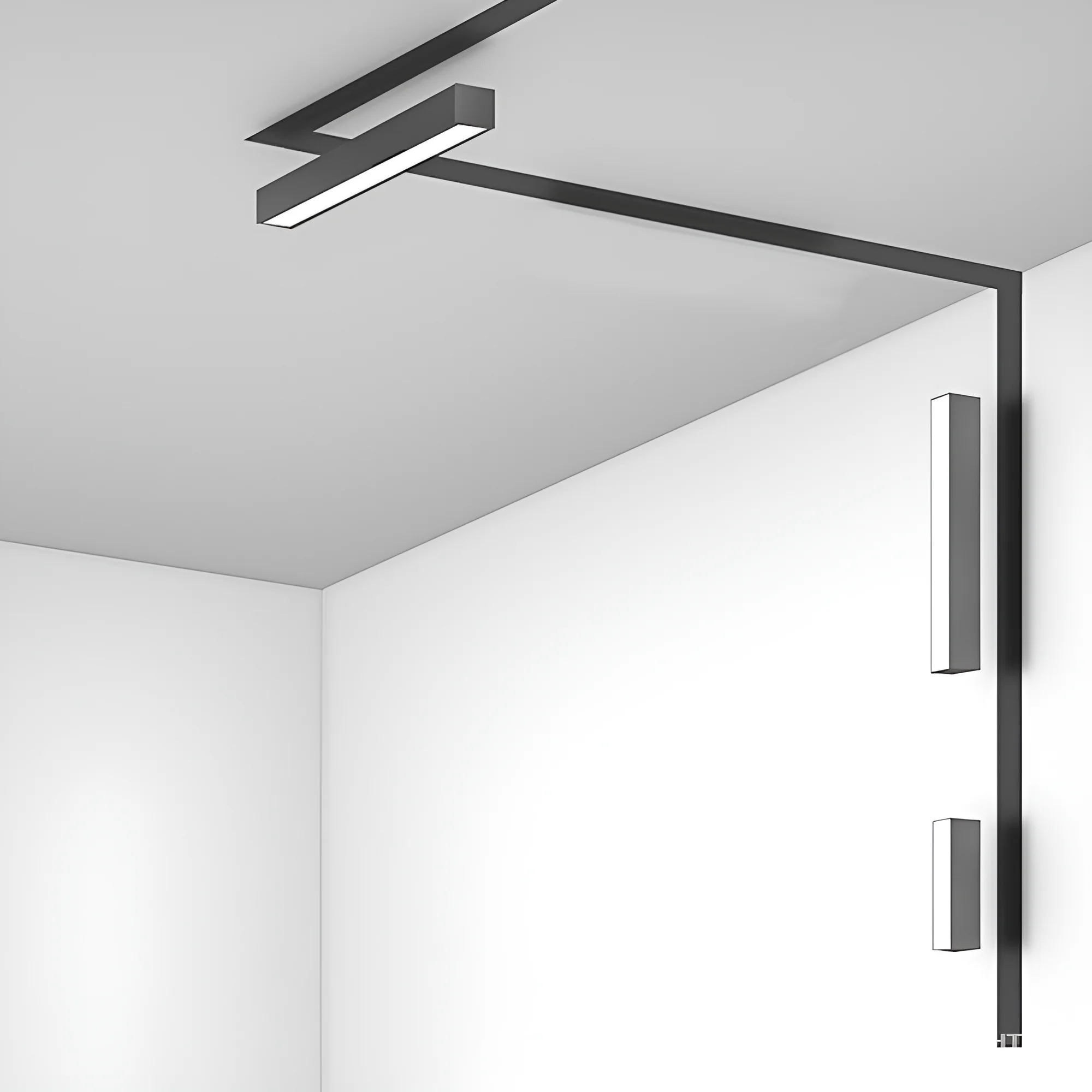 Magnetna svetiljka MagLine 10 W linijska CCT crna