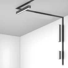Magnetna svetiljka MagLine 18 W linijska CCT crna