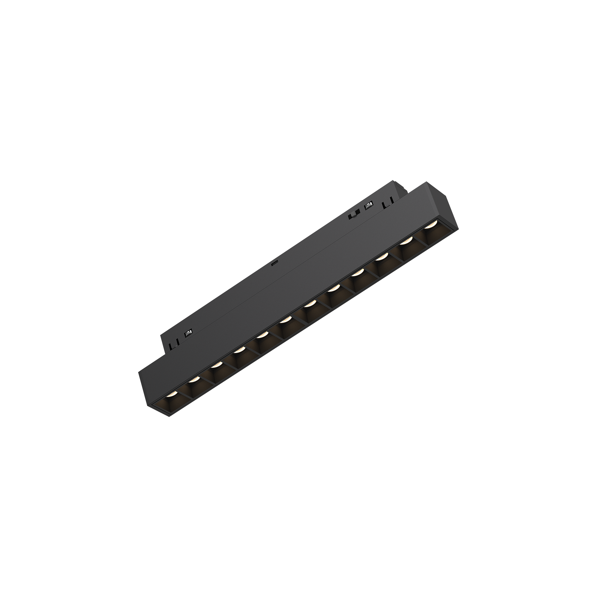 Magnetna svetiljka MagLine 12 W usmerena CCT crna