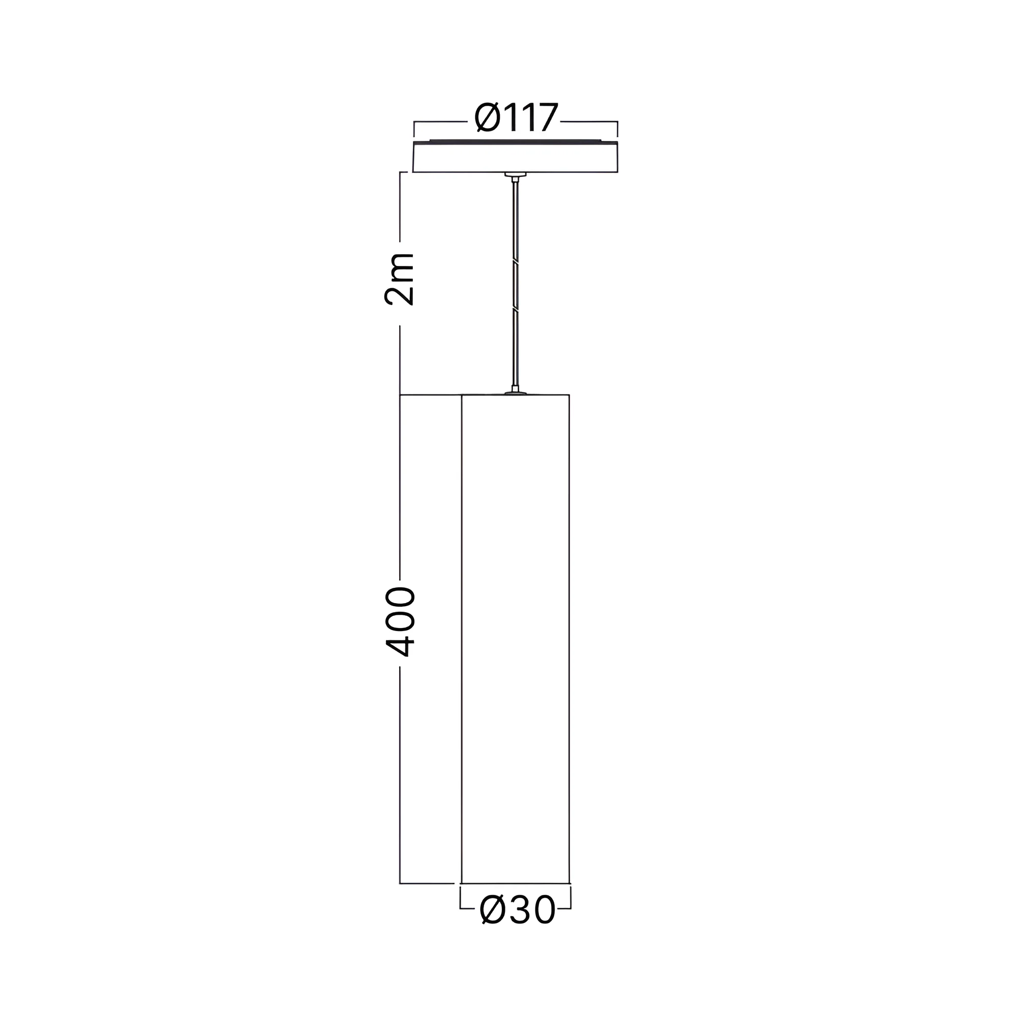 Magnetni viseći spot 7W CCT 48VDC Magna Pro - Slika 4