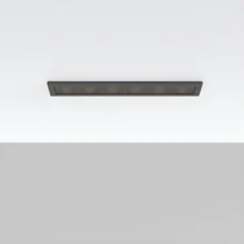 LED linijska svetiljka 9W 3IN1 crna Braytron LineX