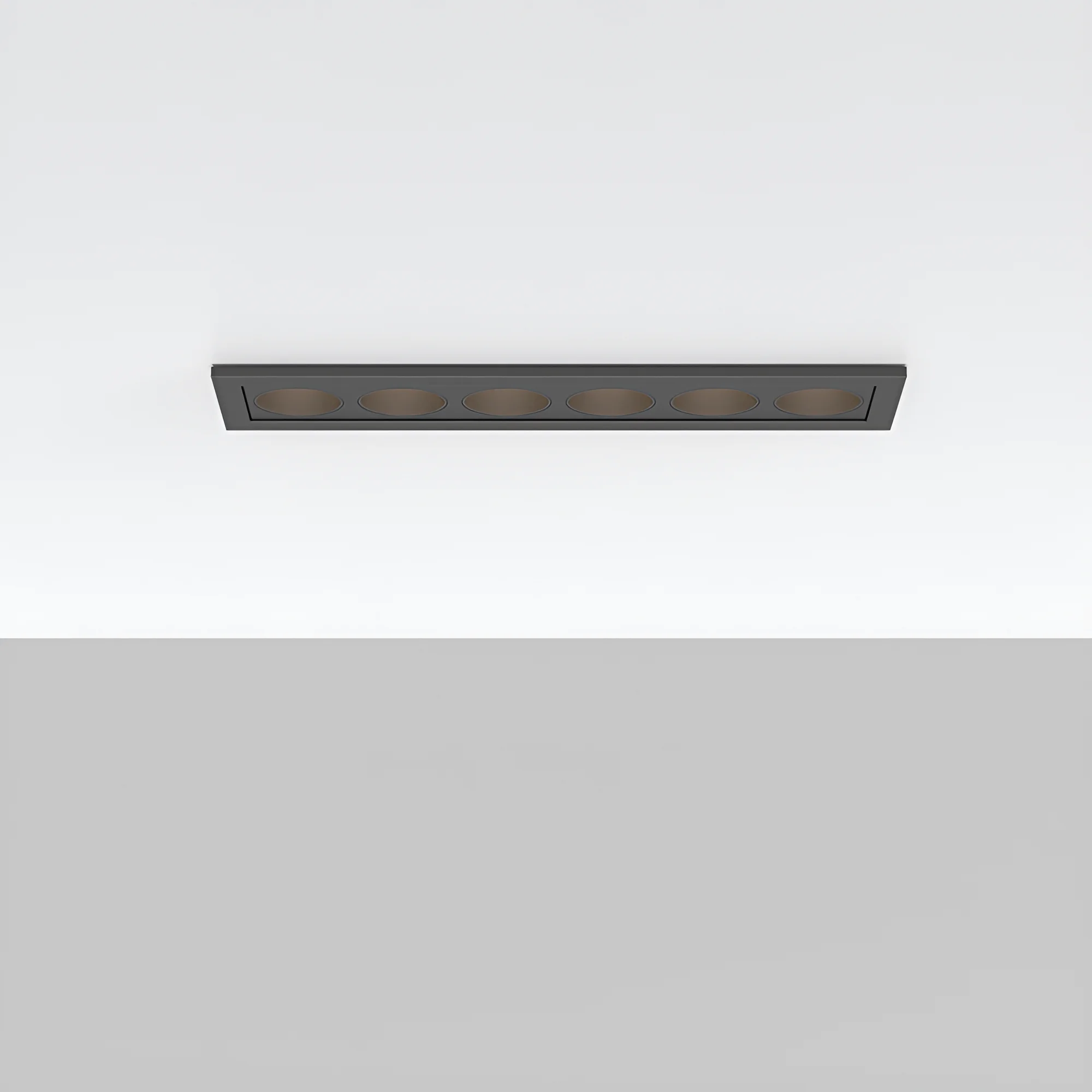 LED linijska svetiljka 9W 3IN1 crna Braytron LineX