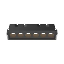 LED linijska svetiljka 9W 3IN1 crna Braytron LineX