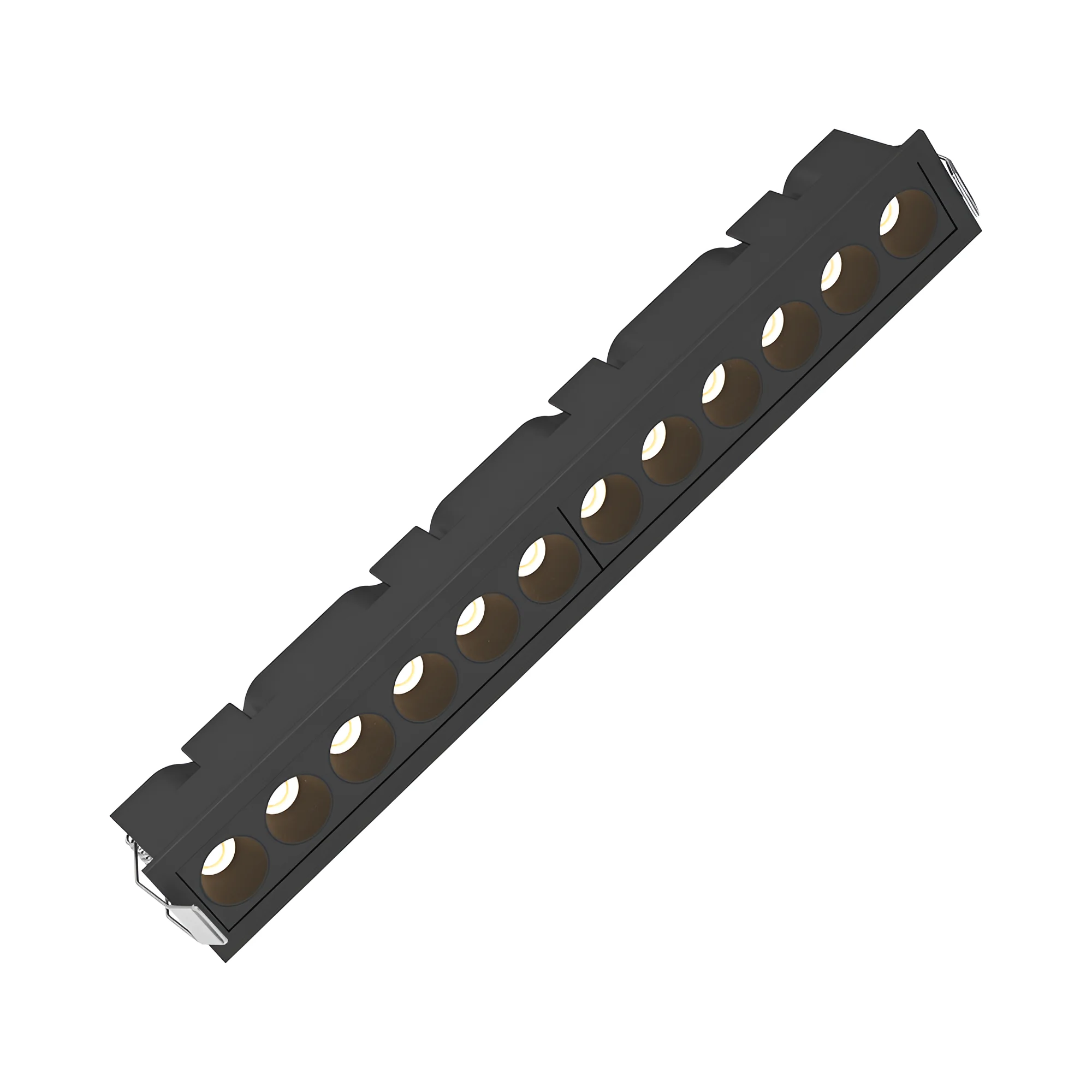 LED linijska svetiljka 18W 3IN1 crna Braytron LineX