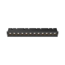 LED linijska svetiljka 18W 3IN1 crna Braytron LineX