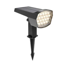 Solarna ubodna baštenska svetiljka 12W 2IN1 siva IP65 Braytron SpotLux