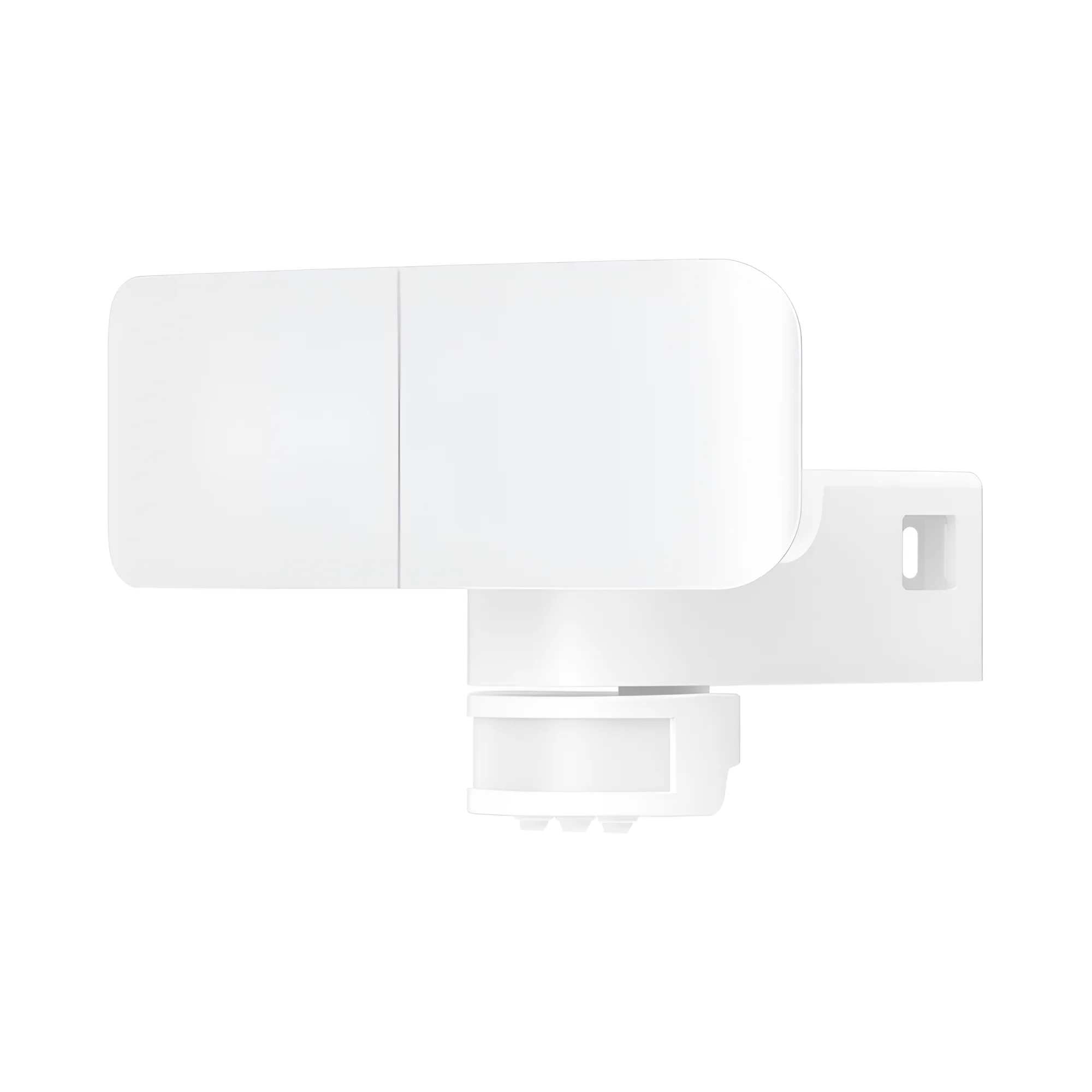 LED zidna spoljna svetiljka kvadratna 30W 4000K sa senzorom bela IP54 Braytron Miles