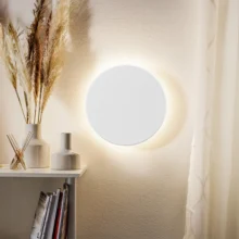LED zidna spoljna svetiljka okrugla 8W CCT bela IP65 Braytron Palermo