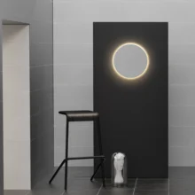 LED zidna spoljna svetiljka okrugla 10W CCT bela IP65 Braytron Palermo