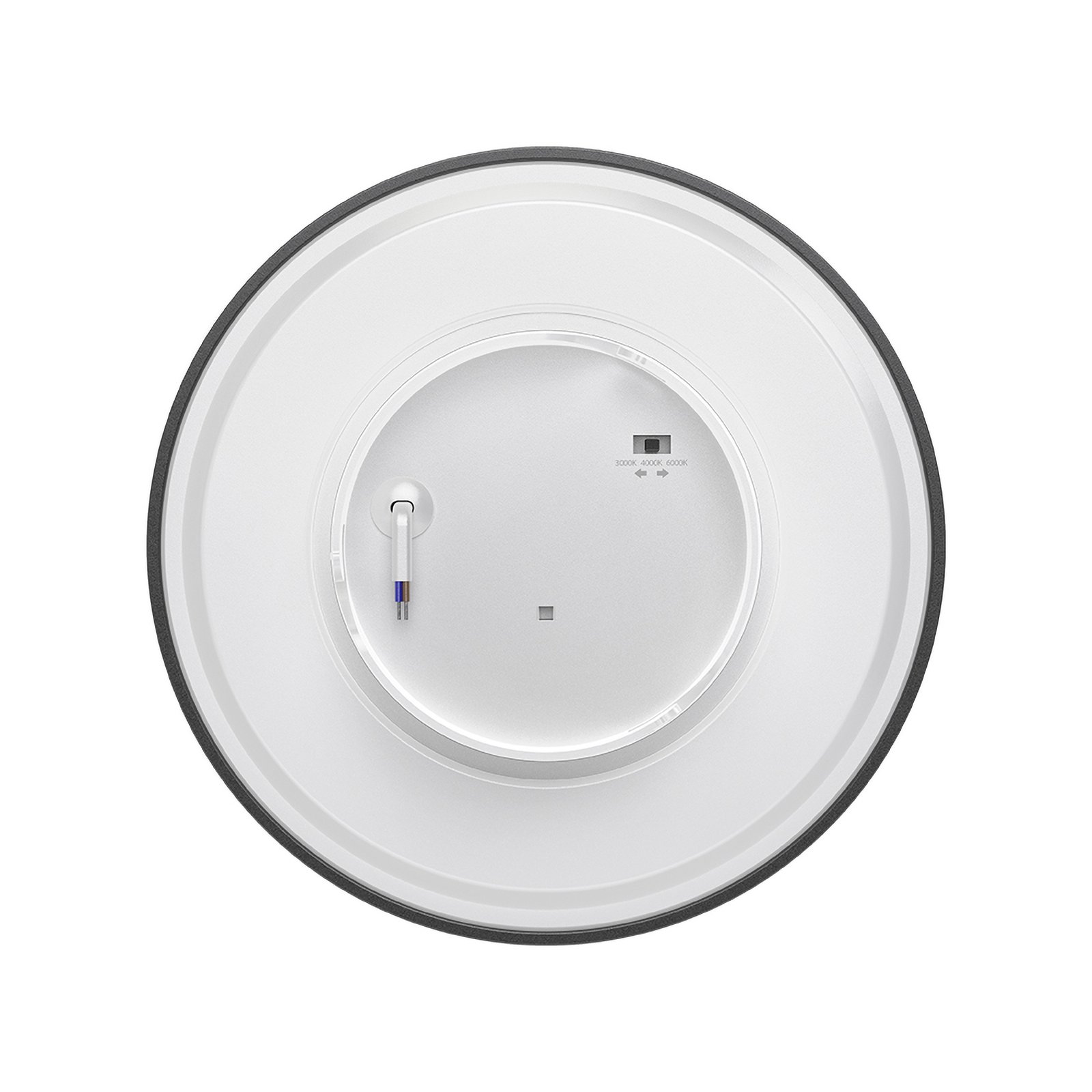 LED zidna spoljna svetiljka okrugla 10W CCT crna IP65 Braytron Palermo - Слика 5