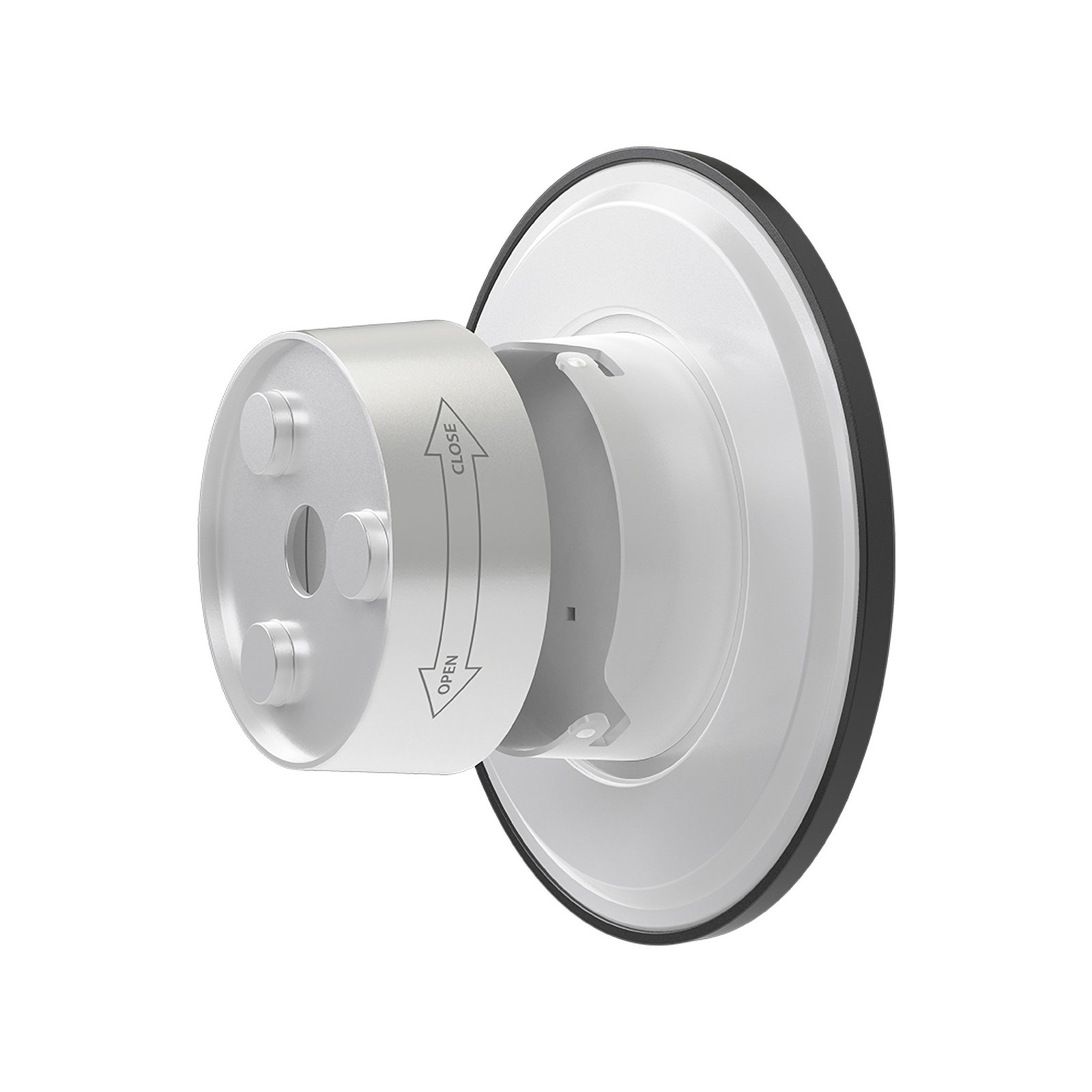 LED zidna spoljna svetiljka okrugla 10W CCT crna IP65 Braytron Palermo - Слика 6