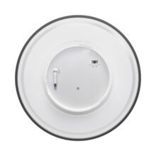 LED zidna spoljna svetiljka okrugla 12W CCT crna IP65 Braytron Palermo