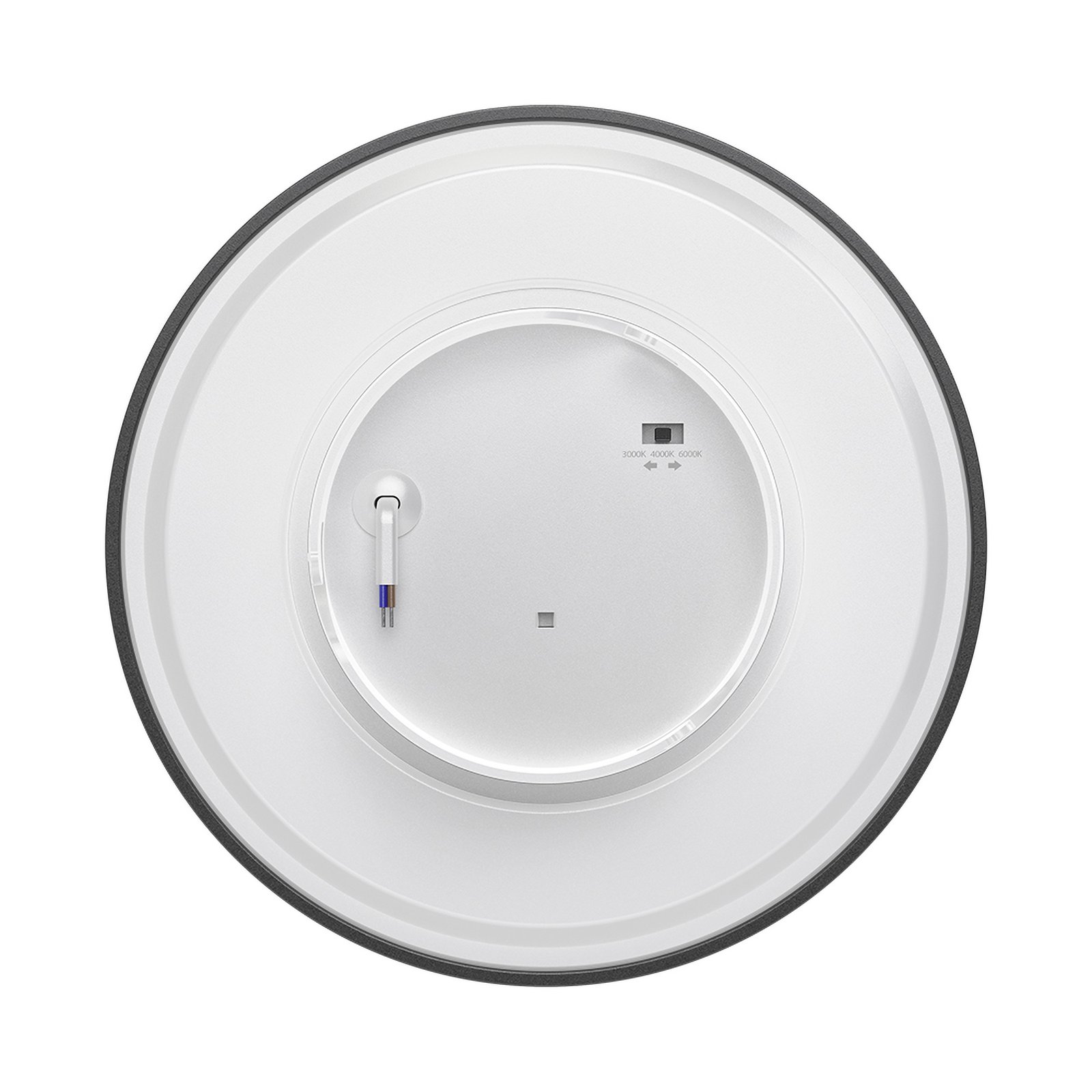 LED zidna spoljna svetiljka okrugla 12W CCT crna IP65 Braytron Palermo - Слика 5