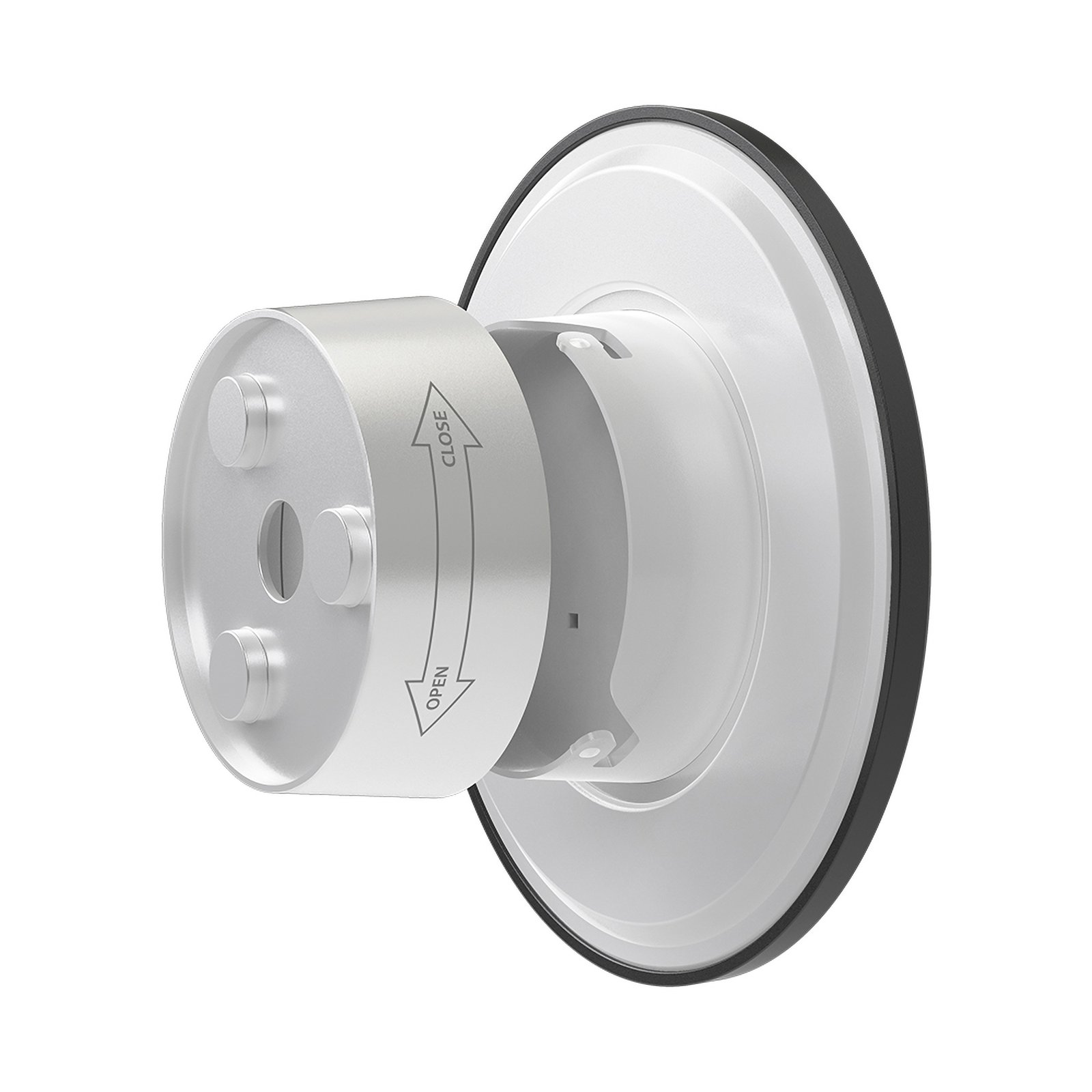 LED zidna spoljna svetiljka okrugla 12W CCT crna IP65 Braytron Palermo - Слика 6
