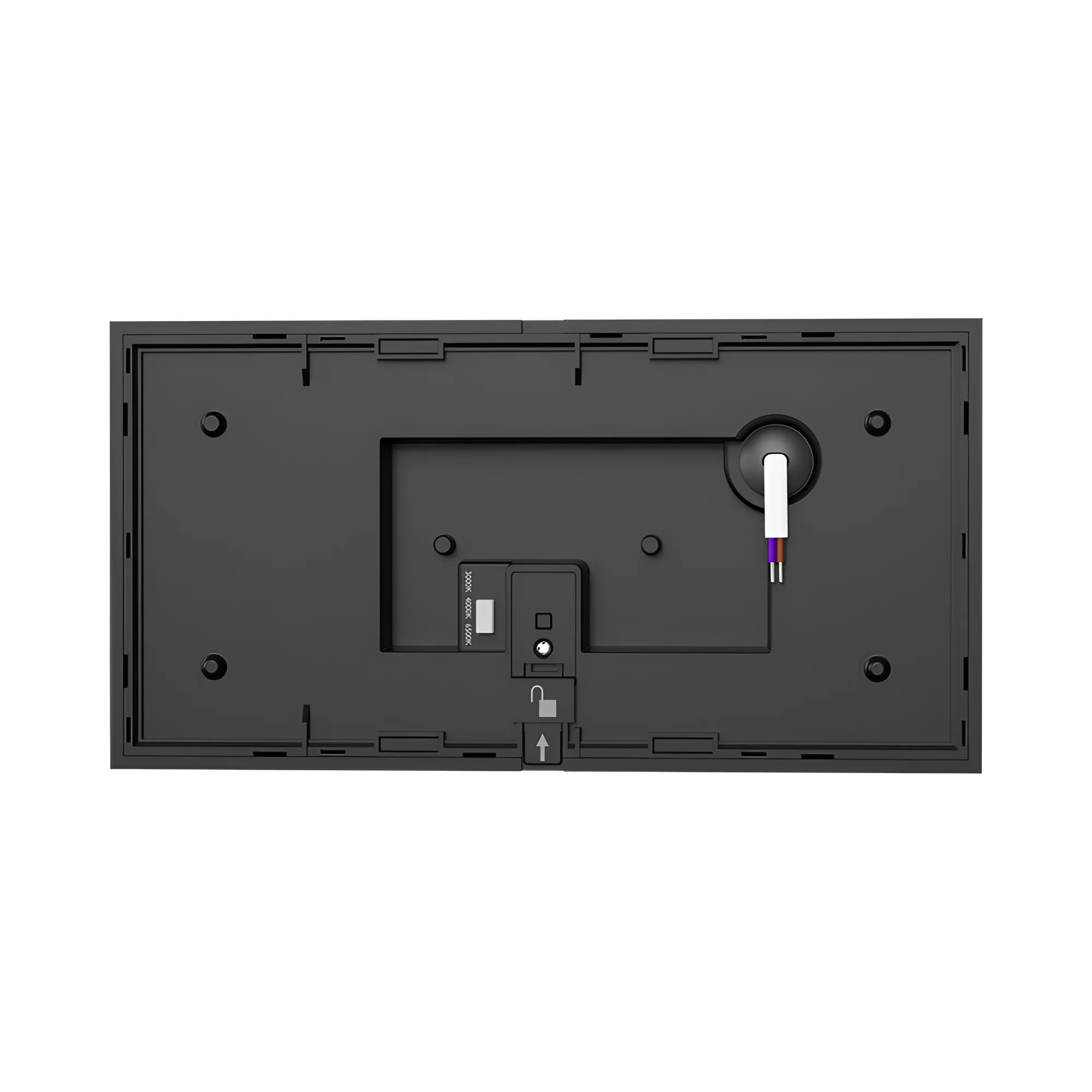 LED zidna spoljna svetiljka kvadratna 20W CCT crna IP44 Braytron Veneto - Слика 5